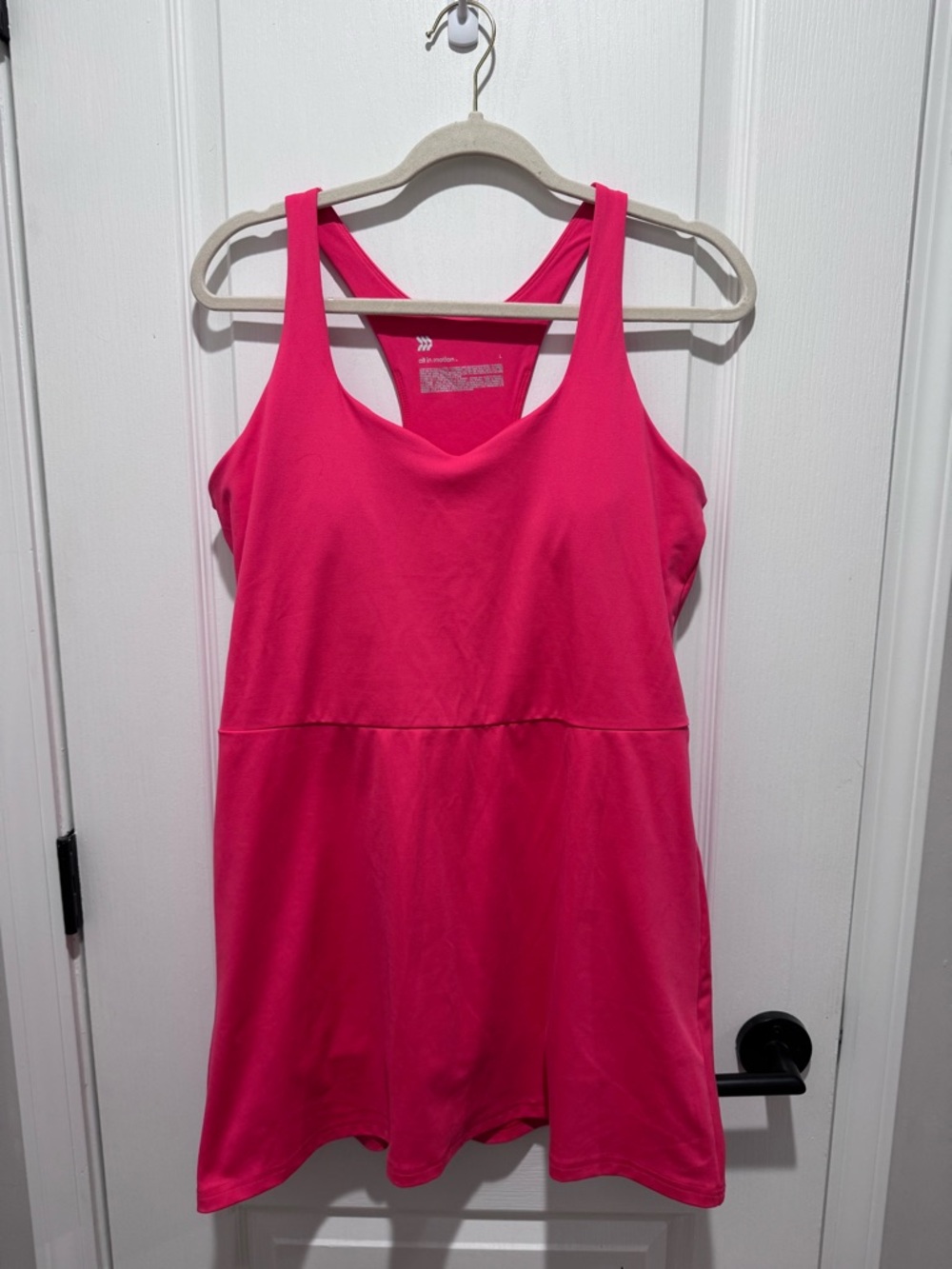 All in Motion Hot Pink Active Dress- size Large